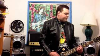 SCREECHING WEASEL-SHE&#39;S GIVING ME THE CREEPS-GUITAR COVER