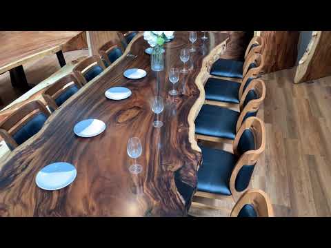 NTS000524 - 12 seater live edge dining table
