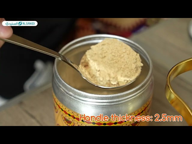 ملاعق معيارية 6.2*19 سم- متينة ومقاومة للصدأ، سهلة التنظيف، تضمن دقة في القياس،ضمان سنتان