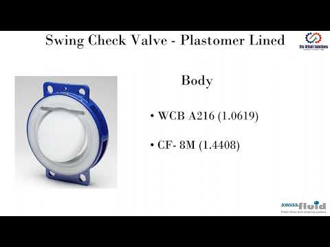 SSC Swing Check Valves