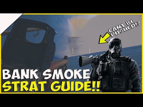 *NEW* UNSTOPPABLE Bank Strat With Smoke! | Rainbow Six Siege Shadow Legacy