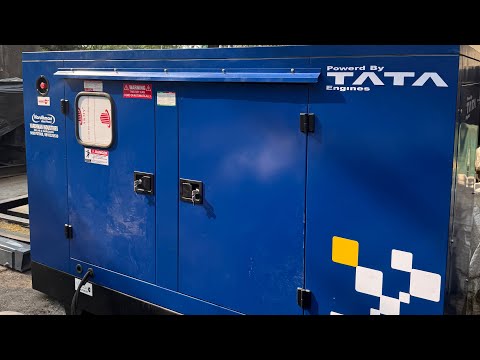 TATA SILENT DIESEL GENERATOR 62.5 KVA THREE PHASE