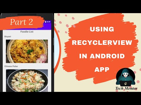 RecyclerView in Android | How to use RecyclerView in Android | RecyclerView using MySQL | Part 2