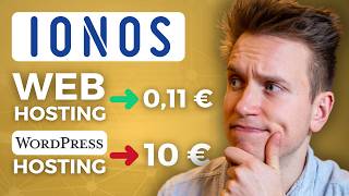 IONOS WordPress-Hosting vs. Webhosting – 0,11 € pro Website?!