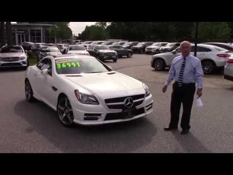 2015 Mercedes-Benz SLK250 video tour with Tony