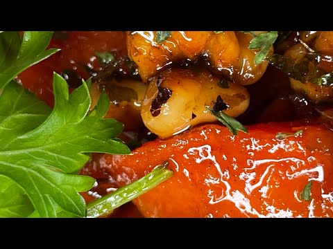 Walnuts Honey Glazed Carrots || Vegan recipe || How To Make Walnuts Honey Glazed Carrots | Side Dish