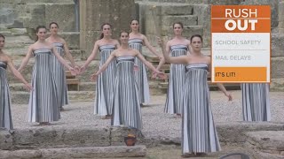 Paris Olympic flame lit in Greece, beginning months-long journey