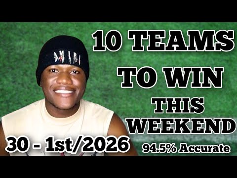 10 FOOTBALL TEAMS TO CARRY STRAIGHT WIN THIS WEEKEND"  #footballpredictions #maskedbettorbettingtips