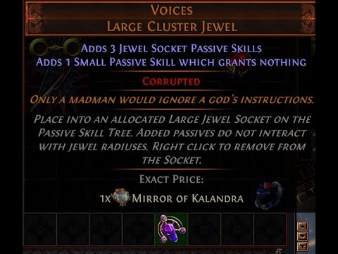 Path of Exile - Crucible league -First Voices 3|1 drop Day 4 Simulacrum [POE]