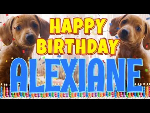 Happy Birthday Alexiane! ( Funny Talking Dogs ) What Is Free On My Birthday