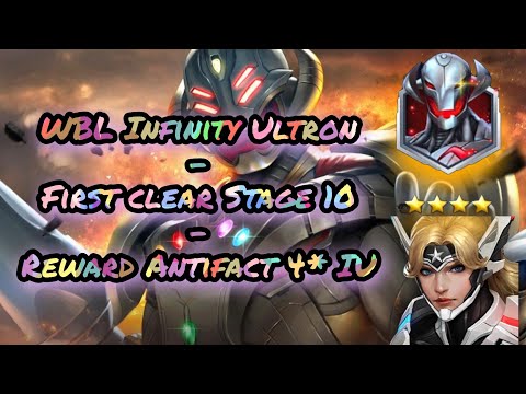 WBL Infinity Ultron 🤖 - First Clear Stage 10 - Hero: Sharon