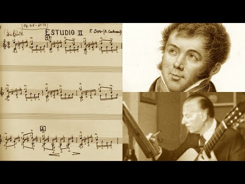 Fernando Sor - Study op.35 no.13 played by Abel Carlevaro