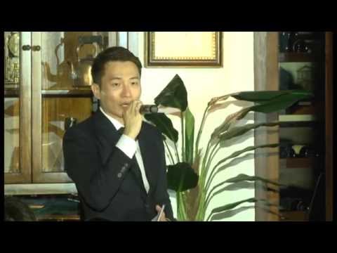 Francis Peh 10th Anniversary Dinner: Francis Singing