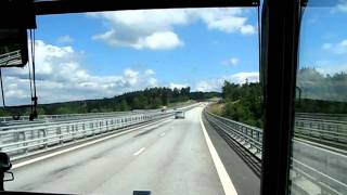preview picture of video 'Buss 200 Borås - Ulricehamn 2010'