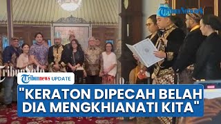 Suara Bergetar GKR Timoer Geruduk Penobatan KGPH Hangabehi: Keraton Solo Dipecah Belah, Berkhianat
