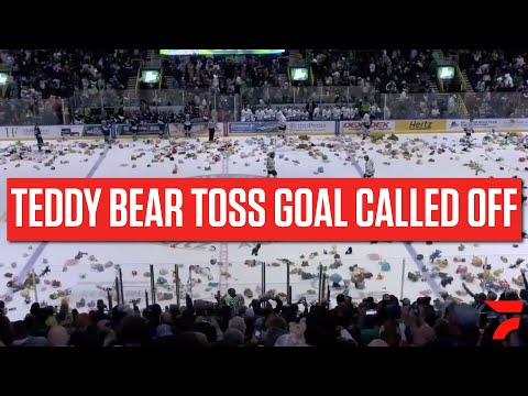 Teddy Bear Toss Goes Wild For Goal That Doesn’t Count For Florida Everblades