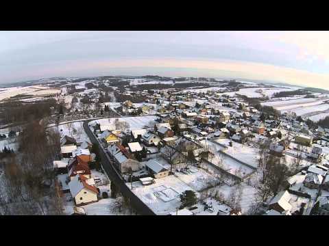 Krzęcin z lotu ptaka Małopolska