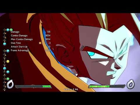 Dragon Ball FighterZ - Adult Gohan Sauce?! Scarlet Photon Combo