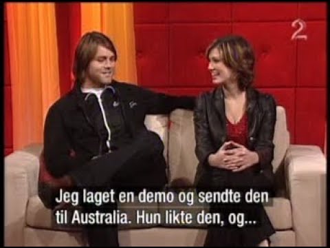 Brian McFadden & Delta Goodrem - Interview, Senkveld 04.02.05