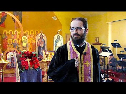 What we really need - by monk Fr Seraphim 2017 03 19 St John the Forerunner