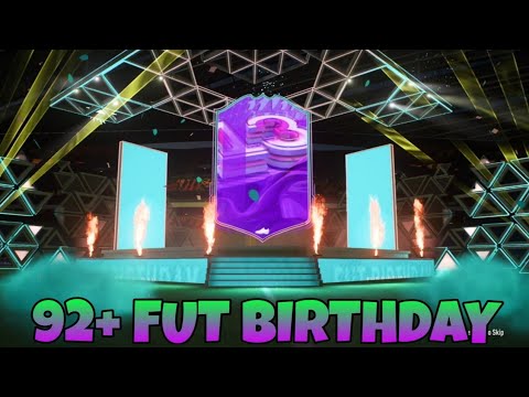 SAIN 92+ RATED FUT BIRTHDAY PELAAJAN PAKETISTA!