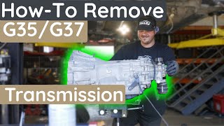 How to Remove a G35/G37 Sedan Automatic Transmission