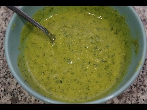 Cómo hacer salsa pesto