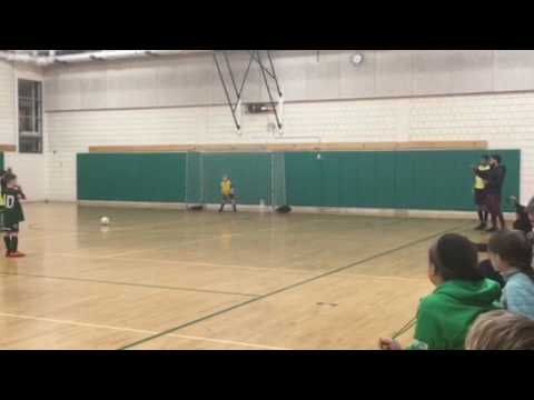Futsal u9 championship final penalty shootouts between SFC and green lions