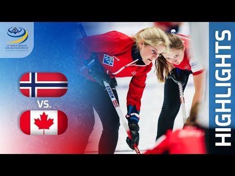 NORWAY  v CANADA - Semi-final game highlights - LGT World Women’s Curling Championship 2023