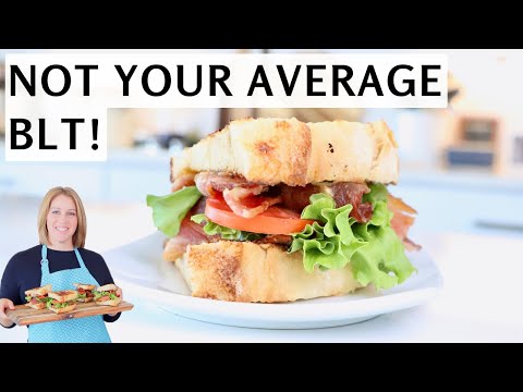 The Ultimate BLT Sandwich Recipe | Homemade Herb Mayo & Sourdough Bread