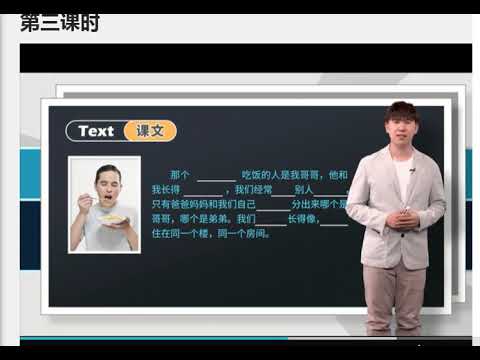 Lesson 20 我被他影响了 I've been influenced by him Text 3