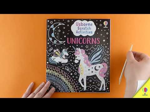 Книга Usborne Scratch Activities: Unicorns video 1