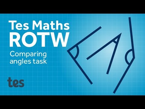 Angles in parallel lines: TES Maths Resource of the Week