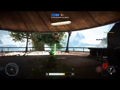 STAR WARS Battlefront II Yoda On Kashyyyk In Heroes VS Villains