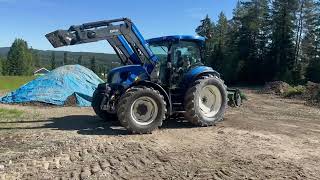 New Holland T6040 traktor p&aring; hjul | Billede 4 - Agroline