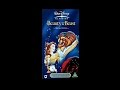 Closing To Beauty And The Beast Special Edition UK VHS 2002