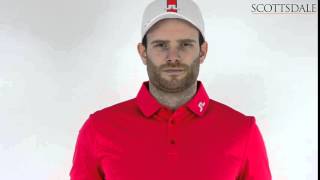 J Lindeberg KV TX Polo Shirt Coral