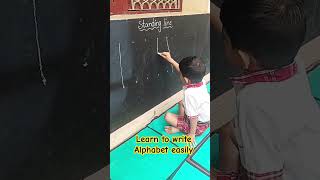 How to teach strokes & curves to kids|Learn to write Alphabet easily and quickly with this pattern