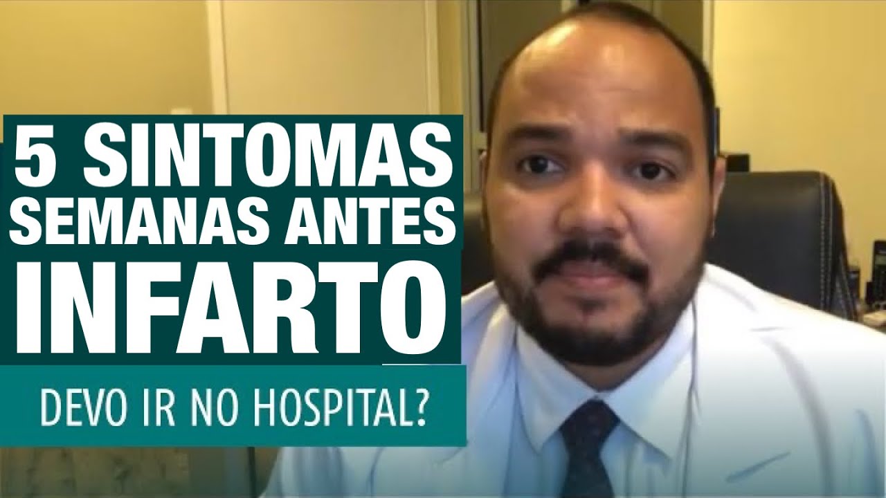 5 SINTOMAS QUE OCORREM SEMANAS ANTES DO INFARTO!