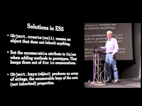 Crockford on JavaScript - Level 7: ECMAScript 5: The New Parts