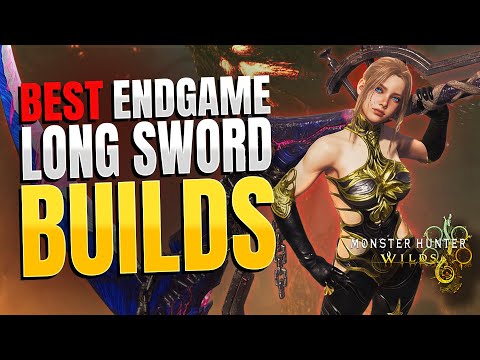 Most BROKEN Long Sword Builds | Monster Hunter Wilds TU4