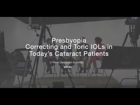 What are these eye doctors saying about presbyopia-correcting and Toric IOLs in cataract patients?