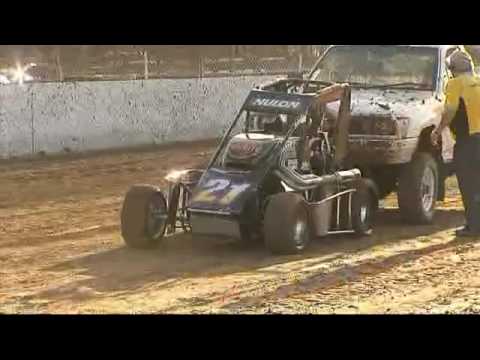 Highlights from the NSW Speedcar Championship 7-3-09