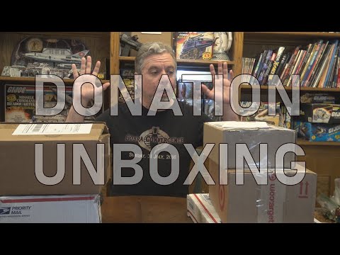 Donation unboxing for January, 2022! G.I. Joe toys and comics!