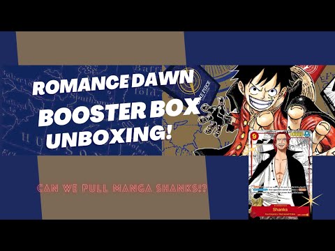 GOODBYE OP01! ONE PIECE TCG ROMANCE DAWN BOOSTER BOX OPENING! CAN WE PLUS? (OP01 OPTCG)
