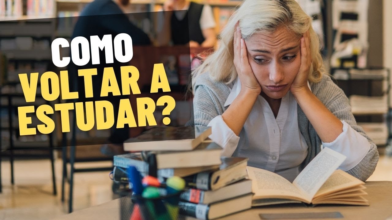 COMO VOLTAR A ESTUDAR DEPOIS DE UM TEMPO PARADO? - Professor Piccini Responde