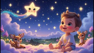 Twinkle Twinkle Little Star – Dreamy Piano Lullaby for Gentle Imagination & Peaceful Baby Sleep