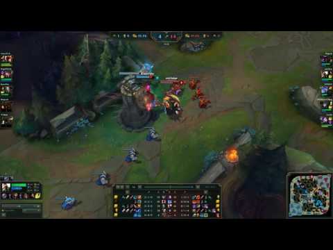 SKT T1 Faker   Pantheon vs Tryndamere   NA LOL SoloQ Highlights