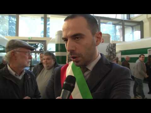 Il saluto del sindaco di Pistoia Samuele Bertinelli