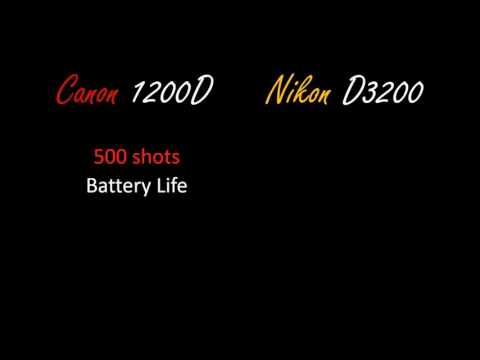 Canon EOS 1200D vs Nikon D3200  YouTube